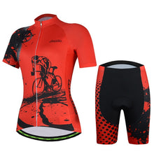 Load image into Gallery viewer, Breathable Bike Jersey Set
