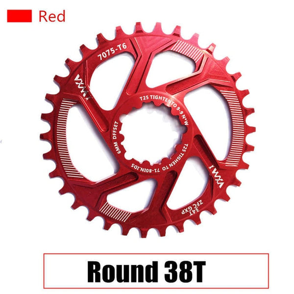 Wide Bicycle Narrow Chainring