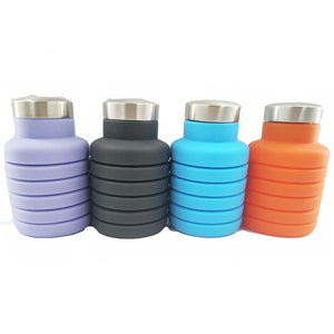 Silicone Lightweight Collapsible Water Bottle