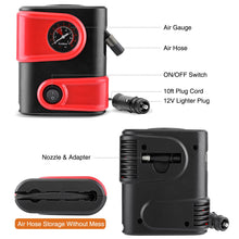 Load image into Gallery viewer, Air Compressor Inflatable Pump