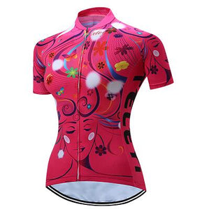 Summer Lady Bicycle Jersey