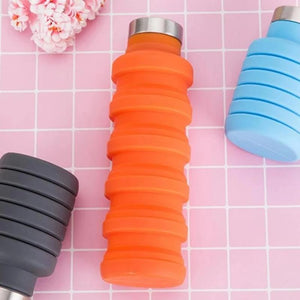 Silicone Lightweight Collapsible Water Bottle